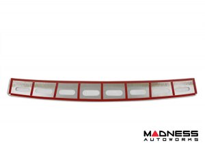 smart 453 Rear Bumper Sill - Dark Chrome